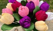 Create Your Own Easter Paper Flower Arrangement